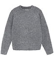 Creamie Blouse - Knitted - Glitter - Iron Gate