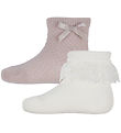 Name It Socks - Wool/Cotton - 2-Pack - NbfWakma - Shadow Gray/1