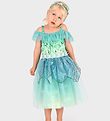 Den Goda Fen Kostüm - Dress Fliege Fairy - Blau