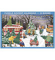 Vissevasse Jigsaw Puzzle Calendar - 24 Boxes - 1000 Bricks - Chr