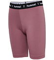 Hummel Tights - hmlJR PULSE MW Short Tights - Wistful Mauve