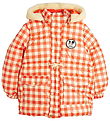 Mini Rodini Vinterjakke - Ritzratz-lapp med gingham-mønster Puff