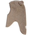 Huttelihut Balaclava - Wool fleece - Single Layer - Savannah w.