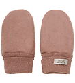 Huttelihut Mittens - Wool fleece - 2-layer - Burlwood