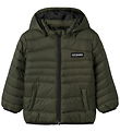 Name It Puffer Jacket - NmmMarble - Deep Depths