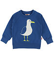 DYR-Cph Sweatshirt - Animal Bellow - Ocean Blue Stomach
