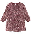 Creamie Dress - Dobby - Vineyard Wine