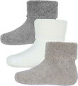 MP Socks - 3-Pack - Light Brown Melange