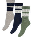 MP Socks - 3-Pack - Anchor - Light Brown Melange