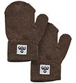 Hummel Mittens - 2-Pack - Knitted - HmlMini - Peppercorn