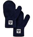 Hummel Mittens - 2-Pack - Knitted - HmlMini - Dress Blues