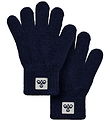 Hummel Gloves - 2-Pack - Knitted - HmlJr - Dress Blues