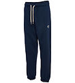 Hummel Joggingbroek - HmlJR - Dress Blues m. Logo