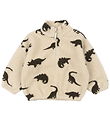 Konges Sløjd Fleece Jumper - Jody Teddy - Dino Silhouette