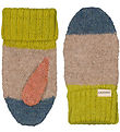 MarMar Mittens - Wool - Knitted - Alvilda - Multicolour Block