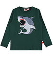 DYR-Cph Blouse - Animal roar - Forest Great White Shark