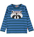 DYR-Cph Blouse - Animal Roar - Slate/Warm Blue Raccoon