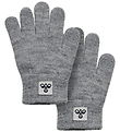Hummel Gloves - 2-Pack - Knitted - HmlJr - Grey Melange