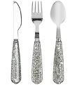 Konges Sløjd Mica cutlery - 3-Parts - Sparkling Blue