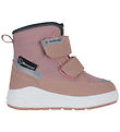 Color Kids Boots - w. Velcro - Woodrose