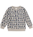 Minymo Sweatshirts - AOP - Oxford Tan
