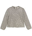 Minymo Tröja - Glitter - Silver