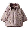 Name It Down Jacket - NbfMaxi - Violet Ice/BAMBI