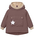 Mini A Ture Winterjacke - MatBabyWen Fleece Anorak - Peppercorn