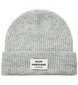 Mads Nørgaard Beanie -Tosca Anju - Light Grey Melange