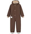 Mini A Ture Schneeanzug - Fleece - MatWanni - Chestnut Brown