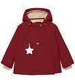 Mini A Ture Winter Coat - Fleece - MatWang - Red Merlot