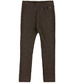 VACVAC Leggings - Scarlet - Rib - Dark Brown Melange