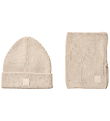 Liewood Gift Set - Beanie/Neck Warmer - Lina - Sandy
