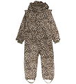En Fant Vinterdress - m. Teddy - Rysjer - Furu Bark m. Leopard