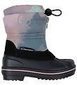 Color Kids Winter Boots - w. Wool - AOP - Woodrose