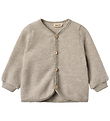 Gilet Wheat - Laine - Polaire - Kari - Khaki Mélange