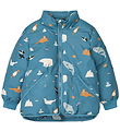 Liewood Down Jacket - Brantley - Arctic Sea/Ocean View