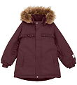 Minymo Winterjacke M/Pelz - Catawba Grape