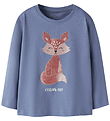 Name It Blouse - NmfVeen - Blue Ice/Foxy