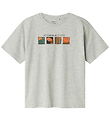 Name It T-shirt - NkmOrland - Grey Melange