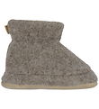 Melton Slippers - Wool - Denver Melange