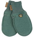 Mikk-Line Mittens - Wool - Conditioner Green