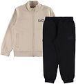 EA7 Tracksuit - Beige/Black