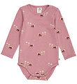 Müsli Bodysuit l/s - Christmas - Nostalgia Rose/Cabernet/Conditi