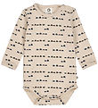 Müsli Bodysuit l/s - Train - Oak/Root/Deep Green