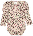Müsli Bodysuit l/s - Zinna - Oak/Nostalgia Rose/Deep Green