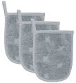 Müsli Bathing gloves - 3-Pack - 14x18 cm - Jasmin Blue