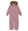 Combinaison de Ski Color Kids - Combinaison avec Fake Fur - Wood