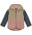 Color Kids Fleece Jacket - Baby Teddy - Woodrose