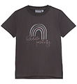 Color Kids T-shirt w. Print - Phantom